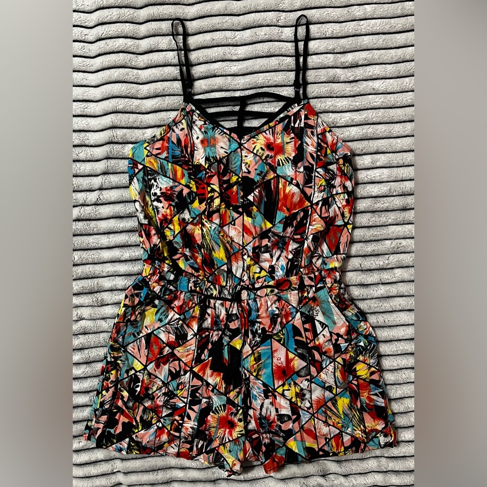 Women’s Abstract Romper